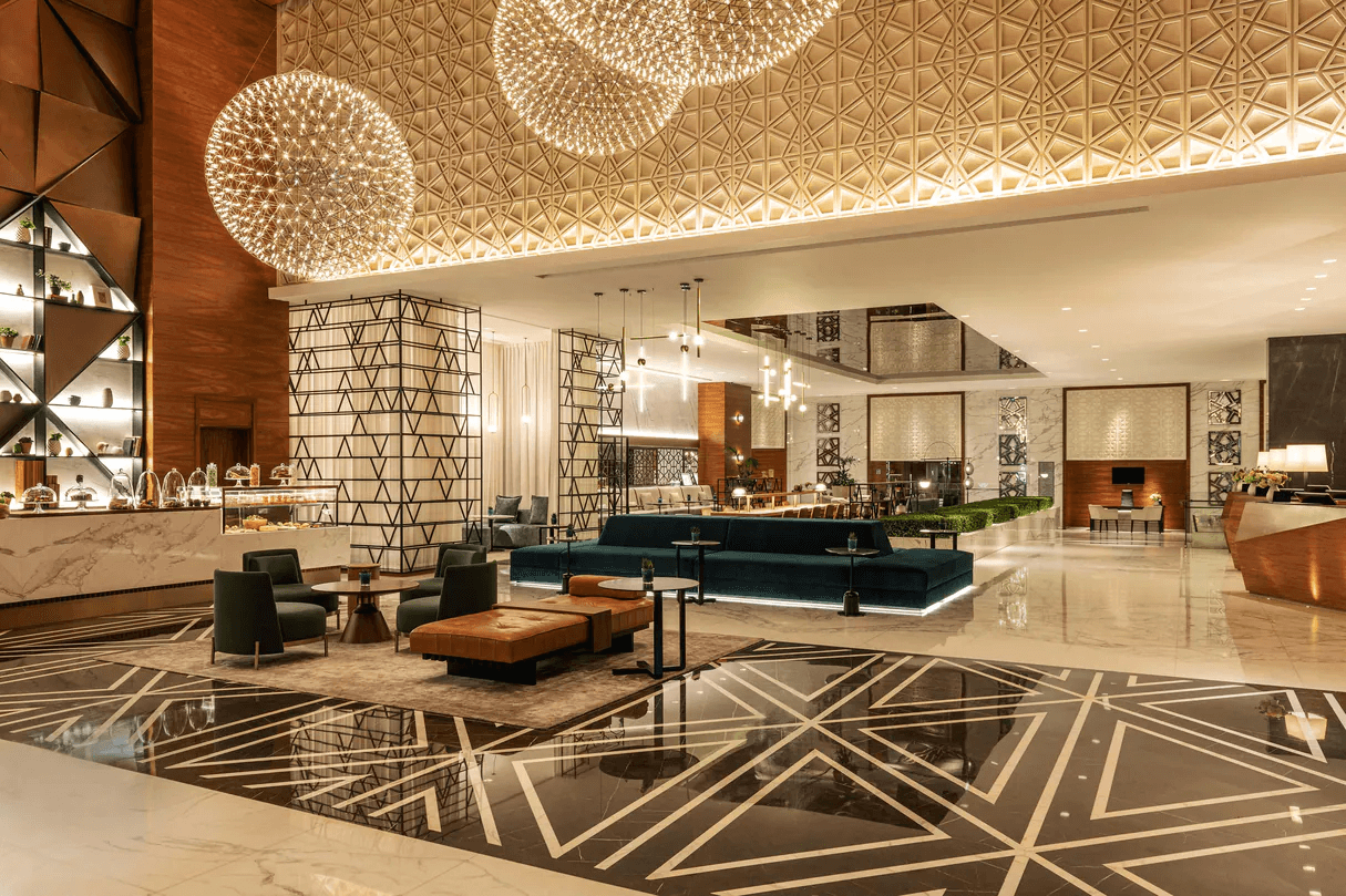 Dubai Sheraton Grand Lobby 1 